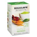 Bigelow Benefits Turmeric Chili Matcha Green Tea, 0.6 oz Tea Bag, PK18, 18PK RCB00826
